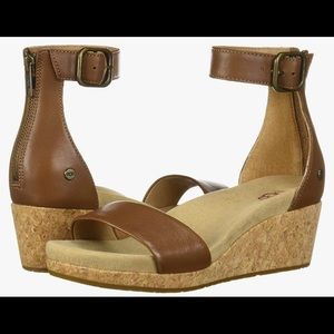 Ugg Women's Zoe Ii Leather wedge